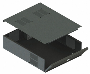 DVR LOCKBOX STORAGE BLACK by Video Mount Products