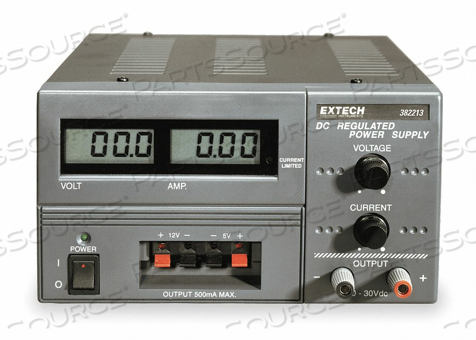 DIGITAL TRIPLE OUTPUT DC POWER SUPPLY by Extech Instruments DIGITAL TRIPLE OUTPUT DC POWER SUPPLY by Extech Instruments