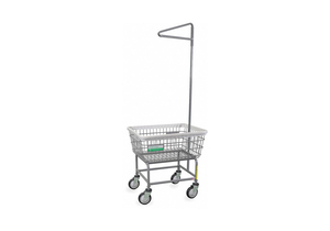 WIRE LAUNDRY CART 600 LB LD CAP. GRAY by R&B Wire Products, Inc.