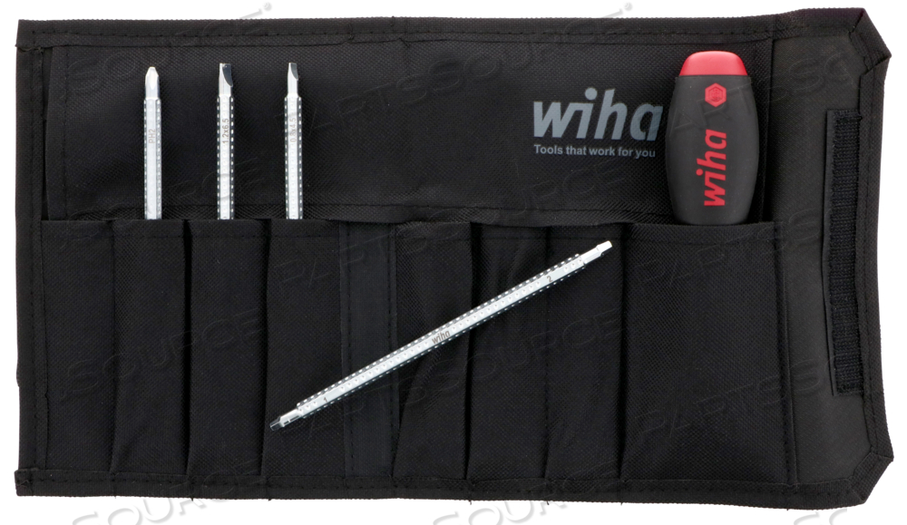 5 PIECE DRIVE-LOC VI COMBINATION BLADE SET by Wiha Tools 5 PIECE DRIVE-LOC VI COMBINATION BLADE SET by Wiha Tools