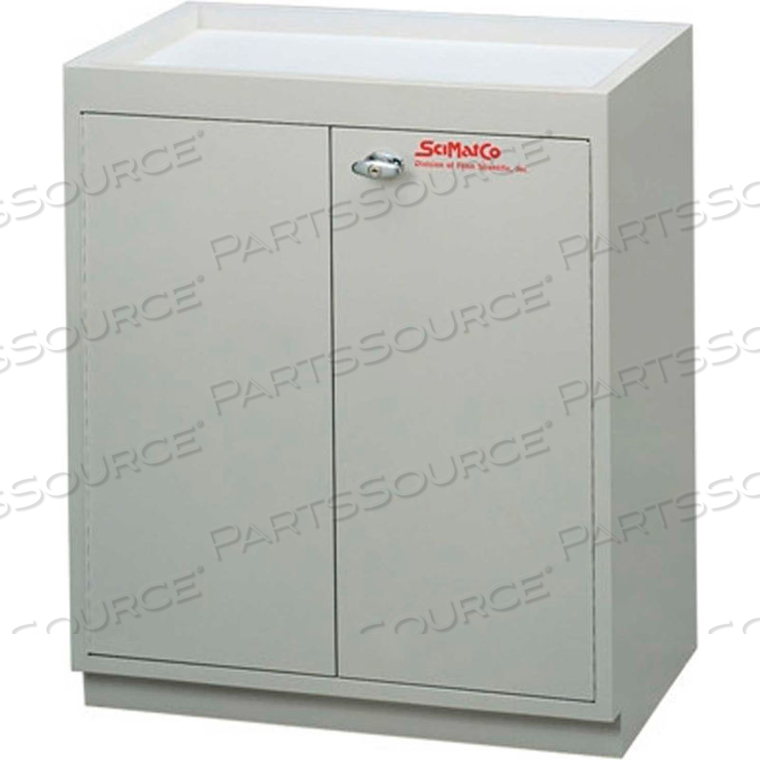 32 GALLON, GENERAL PURPOSE CABINET, 31"W X 20"D X 36-1/2"H by Scimatco 32 GALLON, GENERAL PURPOSE CABINET, 31"W X 20"D X 36-1/2"H by Scimatco