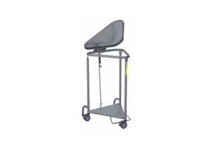 LAUNDRY HAMPER CART 1 COMP GRY 3.5 CU FT by R&B Wire Products, Inc.