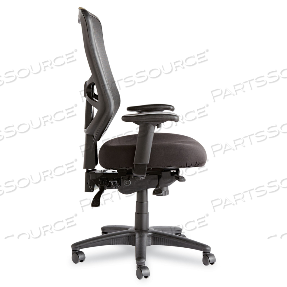 ALERA ELUSION SERIES MESH HIGH-BACK MULTIFUNCTION CHAIR, SUPPORTS UP TO 275 LB, 17.2" TO 20.6" SEAT HEIGHT, BLACK by Alera