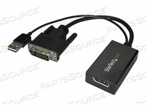 USE THIS DVI TO DISPLAYPORT CONVERTER TO CONNECT YOUR DVI COMPUTER TO A DP MONIT by StarTech.com Ltd.