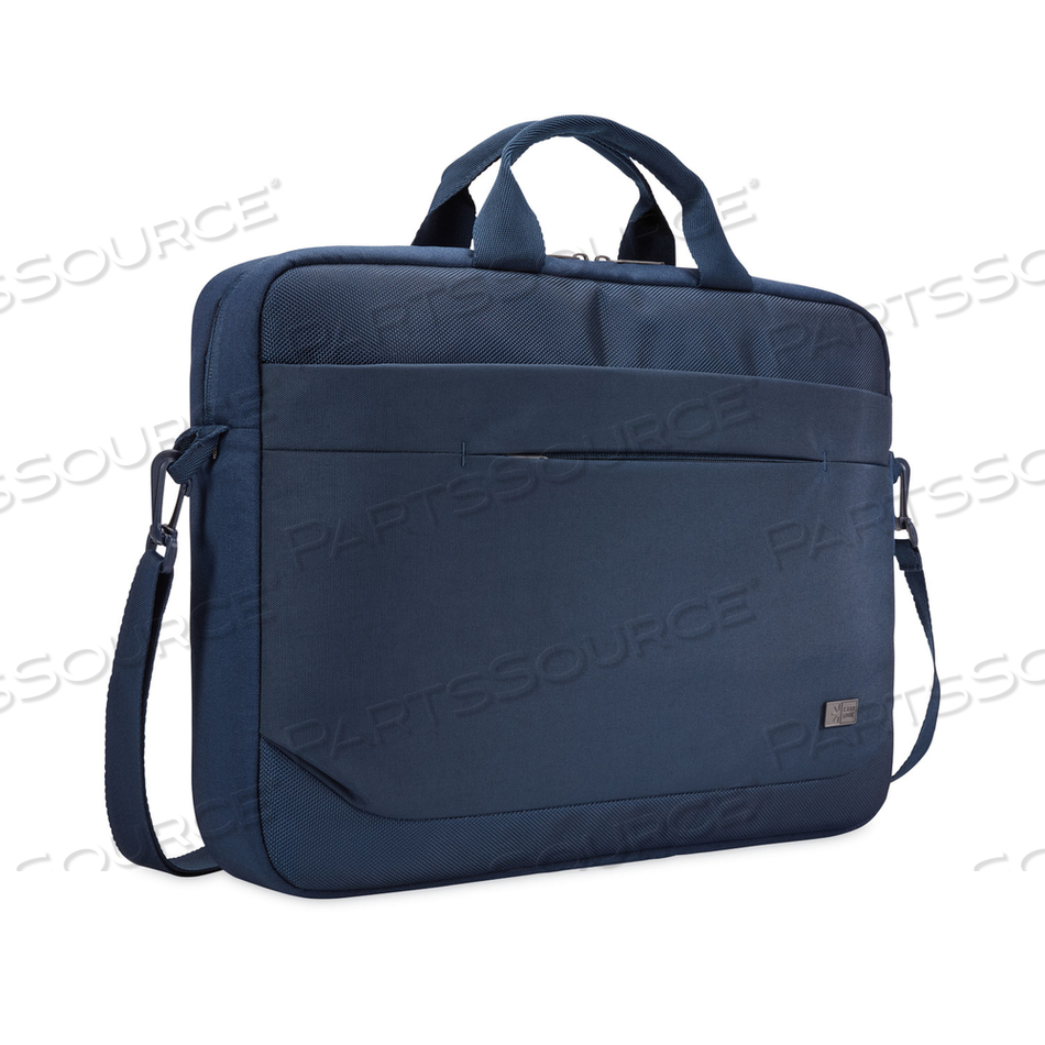 ADVANTAGE LAPTOP ATTACHE, FITS DEVICES UP TO 14", POLYESTER, 14.6 X 2.8 X 13, DARK BLUE by Case Logic ADVANTAGE LAPTOP ATTACHE, FITS DEVICES UP TO 14", POLYESTER, 14.6 X 2.8 X 13, DARK BLUE by Case Logic