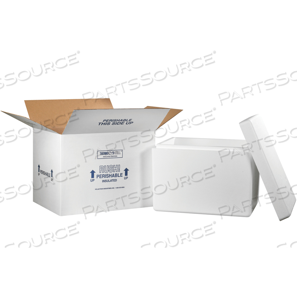 INSULATED SHIPPING KITS, 21 1/4" X 15 1/2" X 15 1/2", WHITE, 1/CASE by BOX Partners (Box Acquisitions, LLC)