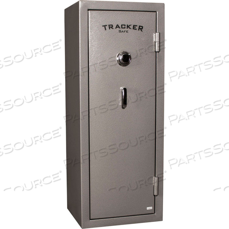 GUN SAFE TS14 WITH MECHANICAL LOCK - 30 MIN. FIRE RATING 23X20X59 - 14 GUN CAP. GRAY 