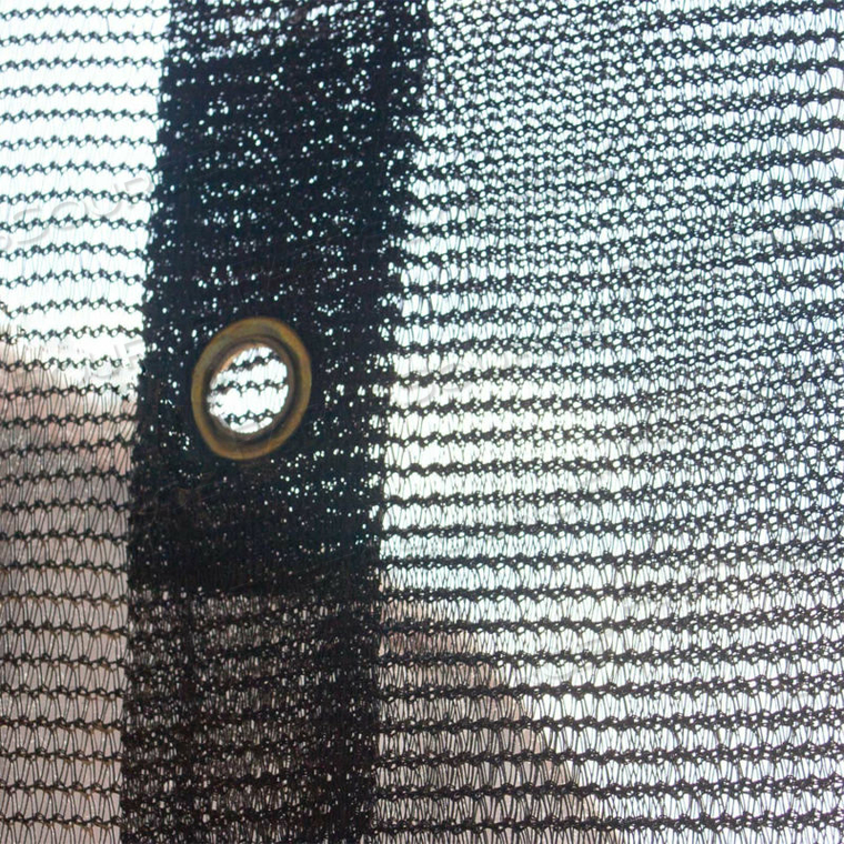 FIRE RETARDANT VERTICAL DEBRIS SAFETY NETTING, 20'H X 200'W, BLACK by Xtarps Corporation