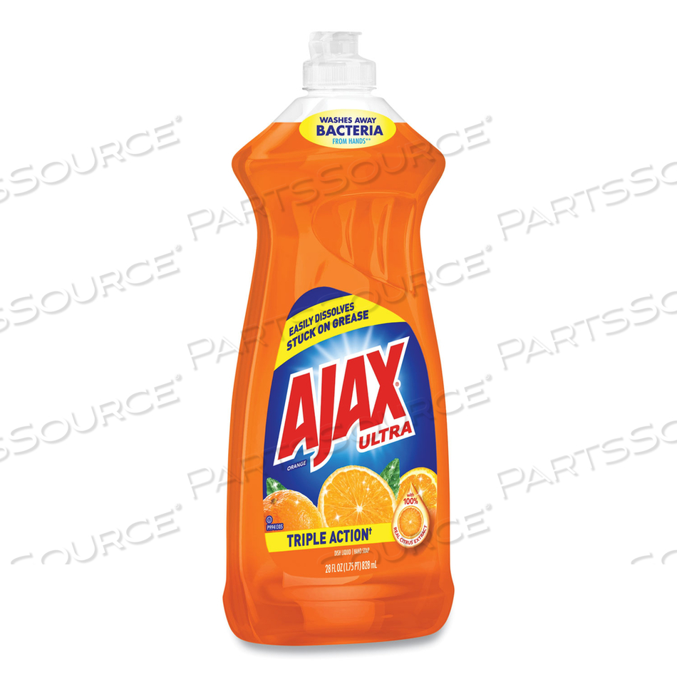 DISH DETERGENT, LIQUID, ORANGE SCENT, 28 OZ BOTTLE by Ajax DISH DETERGENT, LIQUID, ORANGE SCENT, 28 OZ BOTTLE by Ajax