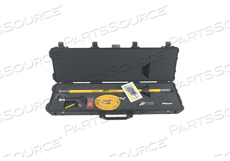 AIR EXCAVATION TOOL KIT 4 FT L 150 SCFM by Airspade AIR EXCAVATION TOOL KIT 4 FT L 150 SCFM by Airspade