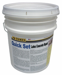 CONCRETE PATCH AND REPAIR 50 LB. PAIL by Quick Set CONCRETE PATCH AND REPAIR 50 LB. PAIL by Quick Set