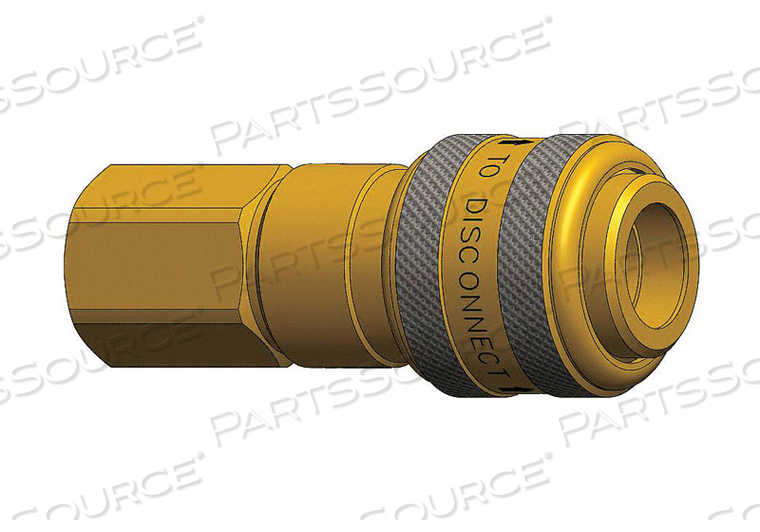QUICK CONNECT SOCKET 1/2 BODY 1/2 -14 by Dixon Valve and Coupling