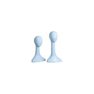 20" LADIES' ABSTR. FIBERGLASS HEAD - CAMEO WHITE by Mondo Mannequins 20" LADIES' ABSTR. FIBERGLASS HEAD - CAMEO WHITE by Mondo Mannequins