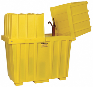 BOTTOM TUB 220 GAL. YELLOW POLYETHYLENE by Eagle