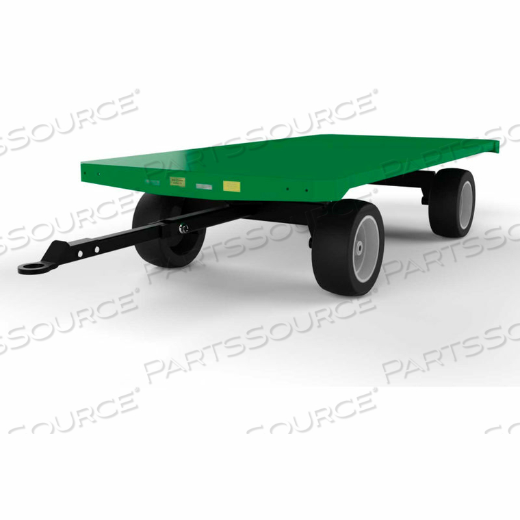 PRE-CONFIGURED TRAILER - 96 X 48 - PNEUMATIC WHEELS -RING & PINTLE by Valley Craft Industries, Inc PRE-CONFIGURED TRAILER - 96 X 48 - PNEUMATIC WHEELS -RING & PINTLE by Valley Craft Industries, Inc