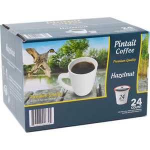 HAZELNUT, MEDIUM ROAST, 0.53 OZ., 24 K-CUPS/BOX by Pintail Coffee, Inc.