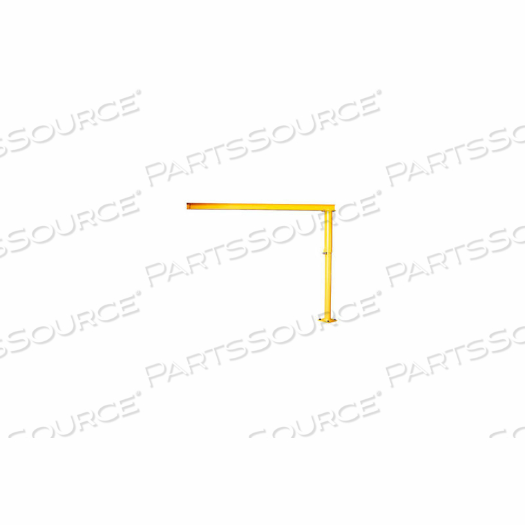 LIGHT DUTY FLOOR CRANE 4S0013 500 LB. CAP. 10' SPAN 12' UNDER BEAM HEIGHT by Abell-Howe Company