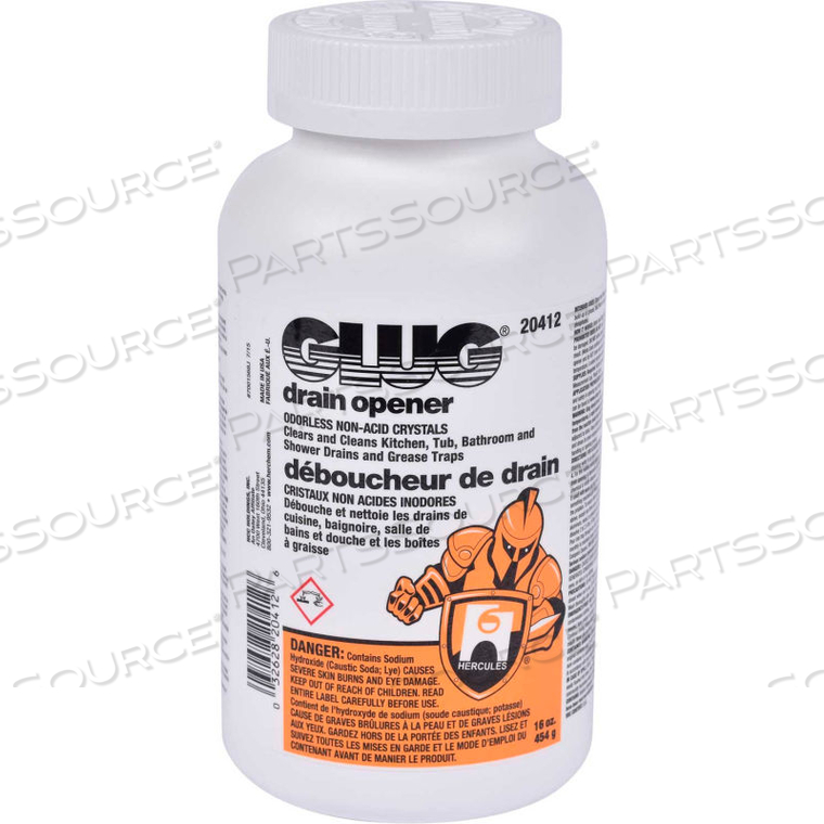 GLUG DRAIN OPENER, 16 OZ. BOTTLE by Oatey