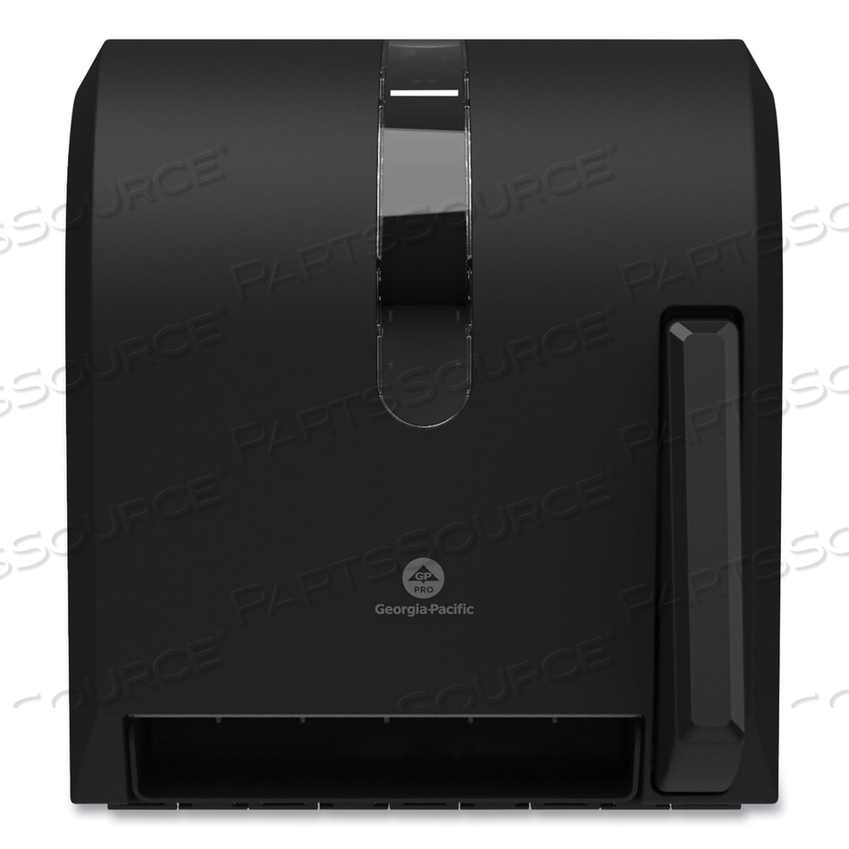 HYGIENIC PUSH-PADDLE ROLL TOWEL DISPENSER, 13 X 10 X 14.4, BLACK by Georgia-Pacific