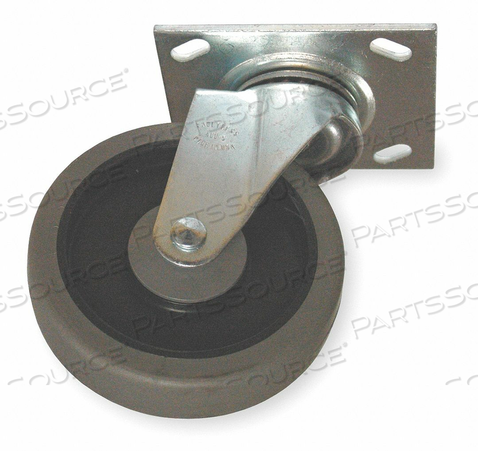 SWIVEL CASTER FOR USE WITH 3LU61-2 by Rubbermaid Medical Division