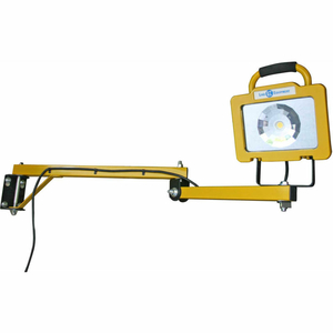 38W LED DOCK LIGHT ON 40" ARM, 3500 LUMENS, 5700K, 10' 18/3 CORD by Lind Equipment