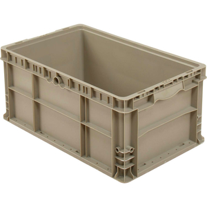 STRAIGHT WALL CONTAINER SOLID - STACKABLE - 24 X 15 X 11 by Monoflo International STRAIGHT WALL CONTAINER SOLID - STACKABLE - 24 X 15 X 11 by Monoflo International