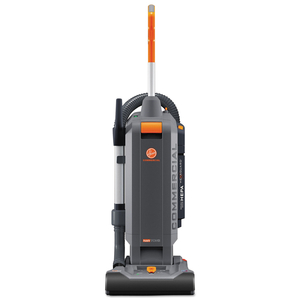 HUSHTONE VACUUM CLEANER WITH INTELLIBELT, 13" CLEANING PATH, GRAY/ORANGE by Hoover