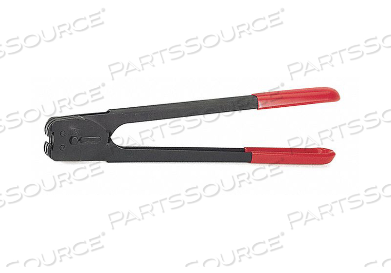 ECONOMY FRONT ACTION SEALER FOR 5/8" STEEL STRAPPING, DOUBLE NOTCH by Teknika