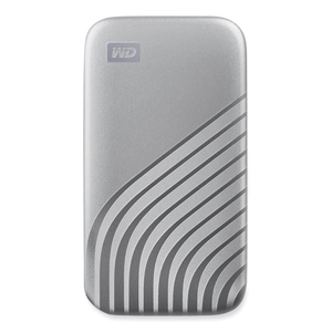 MY PASSPORT EXTERNAL SOLID STATE DRIVE, 1 TB, USB 3.2, SILVER by Western Digital