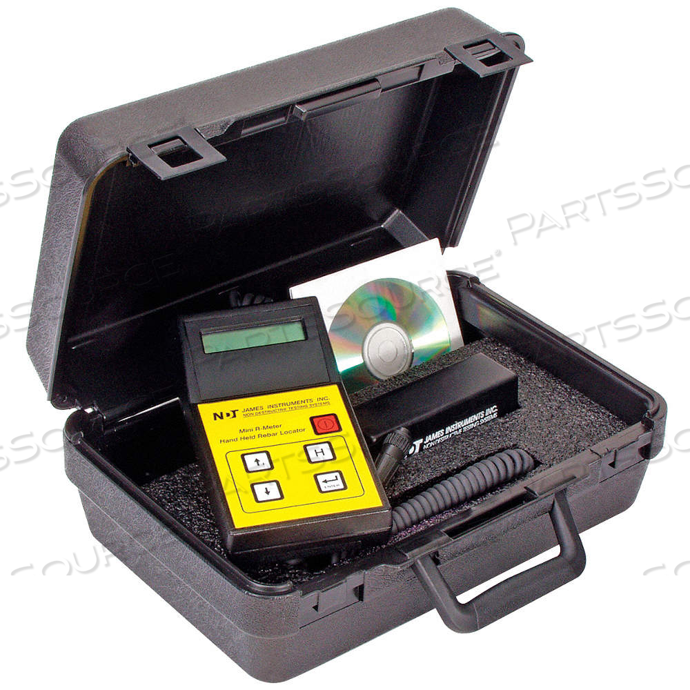 REBAR LOCATOR, BATTERY CHARGER/CARRYING CASE/PROBE, RS-232, 5DPN3, REBAR LOCATOR by Approved Vendor