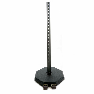 OCTAGON SIGN BASE 30 LBS, W/ WHEELS & U-CHANNEL ADAPTOR / 6' U-CHANNEL POST by Tire Conversion Technologies, Inc