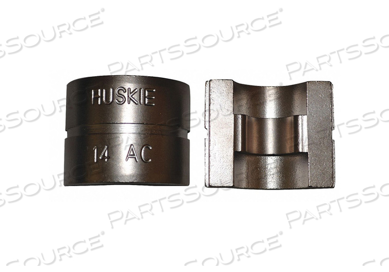 WIRE ROPE CRIMPING DIE 12 TONS 1/4 by Huskie Tools WIRE ROPE CRIMPING DIE 12 TONS 1/4 by Huskie Tools