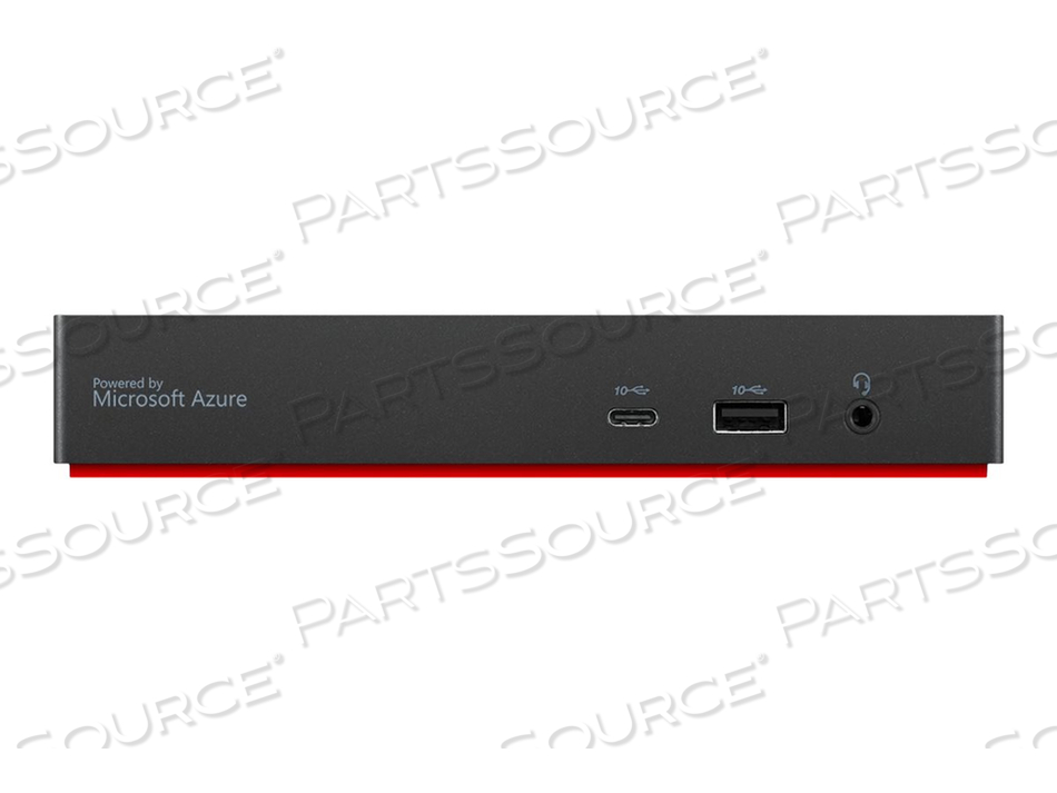 THINKPAD UNIVERSAL USB-C SMART DOCK, DOCKING STATION, USB-C, HDMI, 2 X DP, GIGE, 135 WATT, UNITED STATES, FOR THINKPAD X1 CARBON GEN 9 20XW, by Lenovo