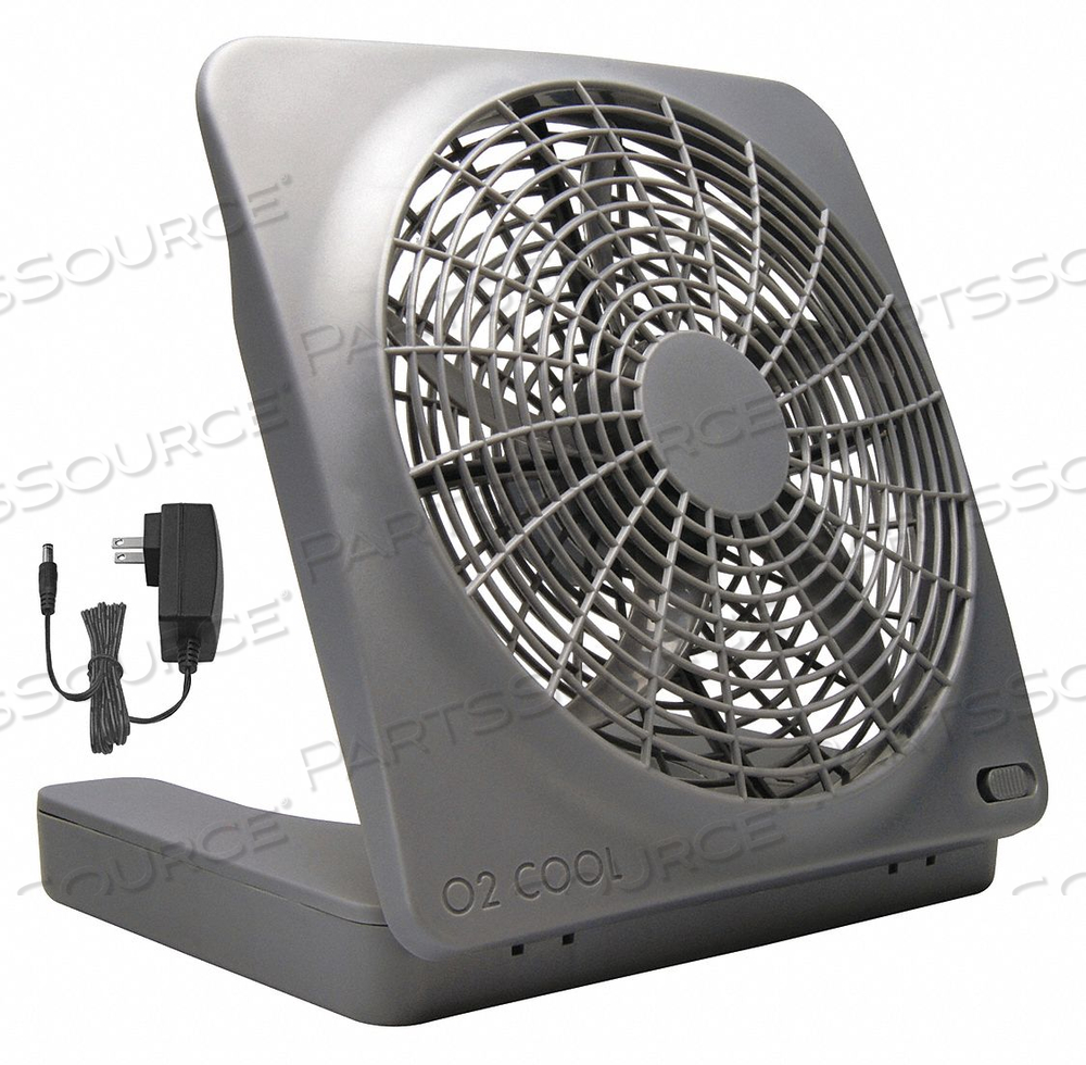 COMPACT FAN 2 SPEEDS 10 BLADE DIAMETER by Treva/O2Cool COMPACT FAN 2 SPEEDS 10 BLADE DIAMETER by Treva/O2Cool