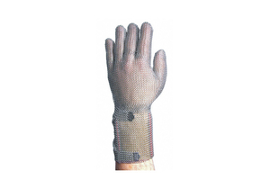 G4017 CHAINMAIL CUT-RESIST GLOVE S/7 SILVER by Niroflex USA