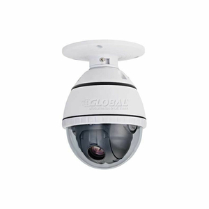 COP SECURITY MINI PTZ DOME CAMERA, WITH ICR, 100X POWER ZOOM, COLOR/MONO by SPT Security
