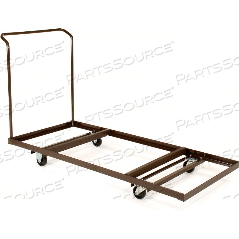 INTERION TABLE CART FOR RECTANGULAR FOLDING TABLES HOLDS 12 - UP 72" by Approved Vendor