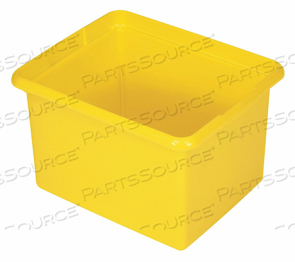 ORGANIZING BIN YELLOW PLASTIC by Rubbermaid Medical Division ORGANIZING BIN YELLOW PLASTIC by Rubbermaid Medical Division