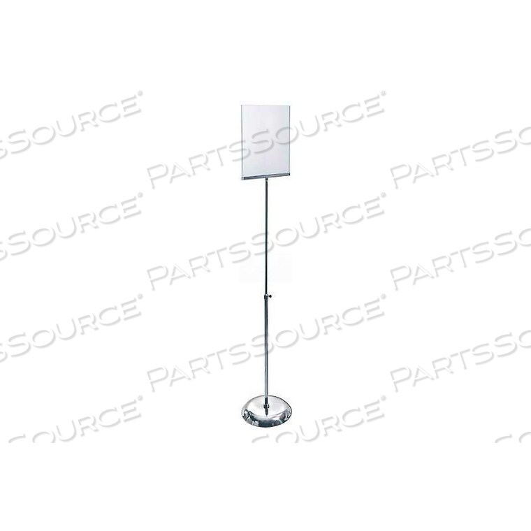 CLEAR ACRYLIC SIGN HOLDER W/ STAND, 8" X 11", PLASTIC,1 PIECE by Azar International