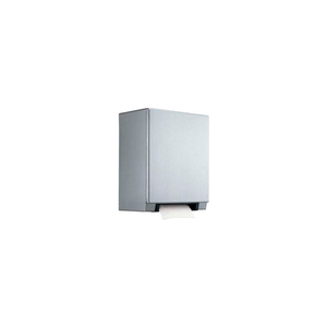 AUTOMATIC TOUCH FREE UNIVERSAL PAPER TOWEL ROLL DISPENSER, STAINLESS STEEL by Bobrick Washroom Equipment, Inc AUTOMATIC TOUCH FREE UNIVERSAL PAPER TOWEL ROLL DISPENSER, STAINLESS STEEL by Bobrick Washroom Equipment, Inc