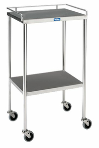 TABLE, 16 X 20 WITH SHELF AND RAIL by Pedigo Products, Inc.