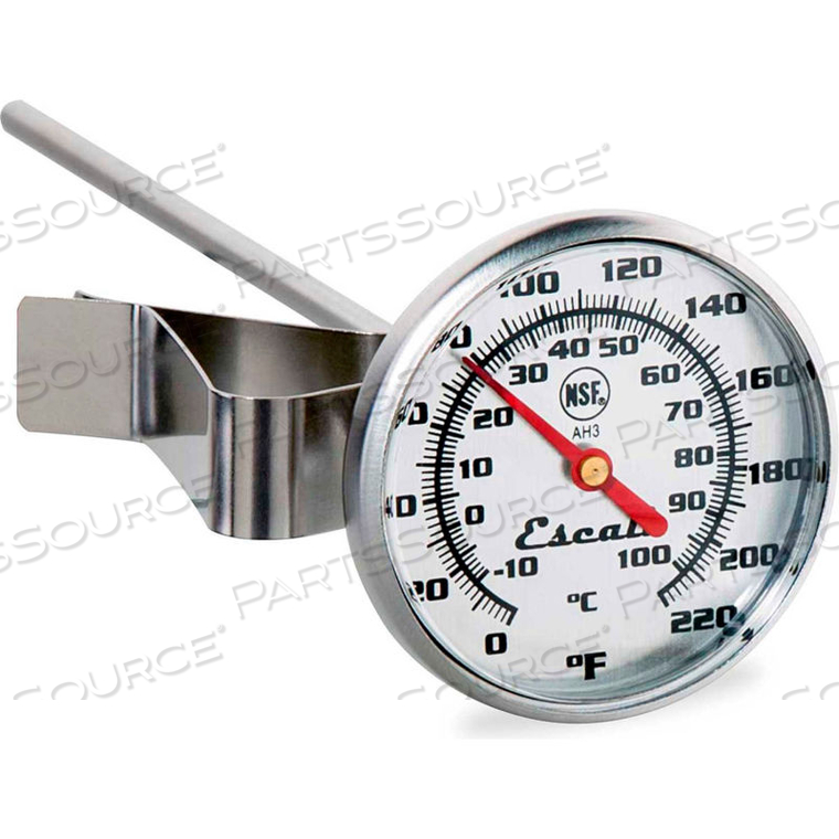 INSTANT READ LARGE DIAL THERMOMETER NSF LISTED by Escali INSTANT READ LARGE DIAL THERMOMETER NSF LISTED by Escali