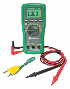 DIGITAL MULTIMETER 60 MEGOHM 600 COUNTS by Greenlee