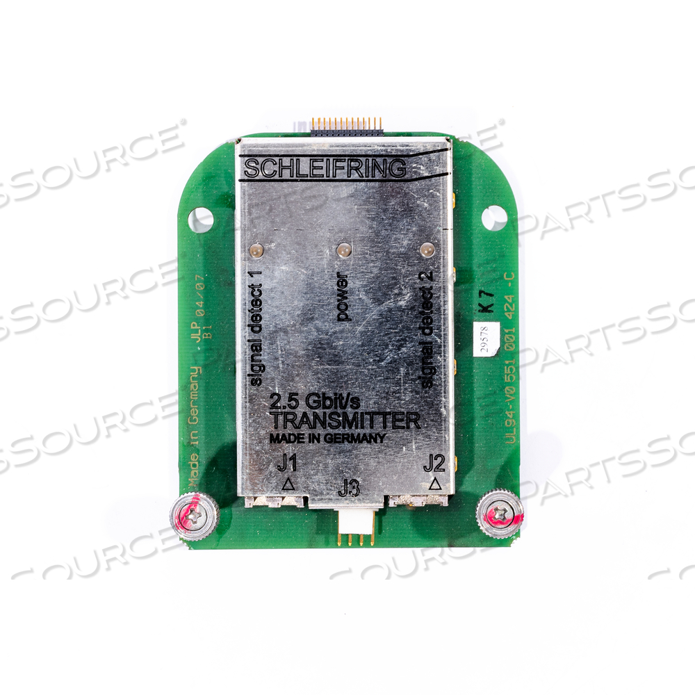 VCT TRANSMITTER DUAL CHANNEL 2.5GB PER CHANNEL FOR HIGH-SPEED DATA TRANSMISSION by GE Healthcare