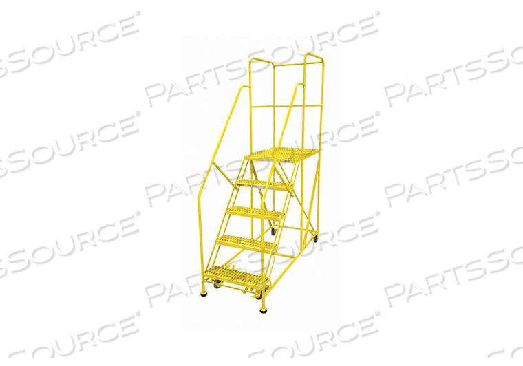 WORK PLATFORM 5 STEP STEEL 86IN. H. by Cotterman WORK PLATFORM 5 STEP STEEL 86IN. H. by Cotterman