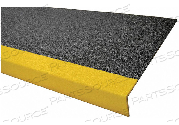 FRP STEP COVER YLW/BLK 60 FBRGLSS by Sure-Foot Industries Corp. FRP STEP COVER YLW/BLK 60 FBRGLSS by Sure-Foot Industries Corp.