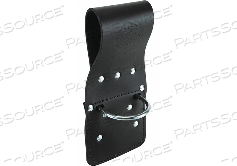 TOOL HOLDER, TOOL HOLDER HAMMER WITH METAL RING TUNNEL LOOP, 4-1/4 INCH WIDTH, 9-1/2 INCH HEIGHT, LEATHER MATERIAL, 4 INCH BELT WIDTH, PACKA by Klein Tools TOOL HOLDER, TOOL HOLDER HAMMER WITH METAL RING TUNNEL LOOP, 4-1/4 INCH WIDTH, 9-1/2 INCH HEIGHT, LEATHER MATERIAL, 4 INCH BELT WIDTH, PACKA by Klein Tools