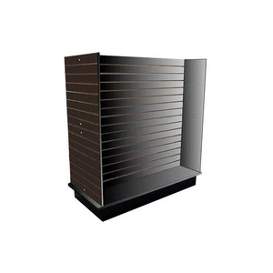 SLATWALL H DISPLAY FIXTURE-BLACK WITH CASTERS by Windmill Slatwall Products SLATWALL H DISPLAY FIXTURE-BLACK WITH CASTERS by Windmill Slatwall Products