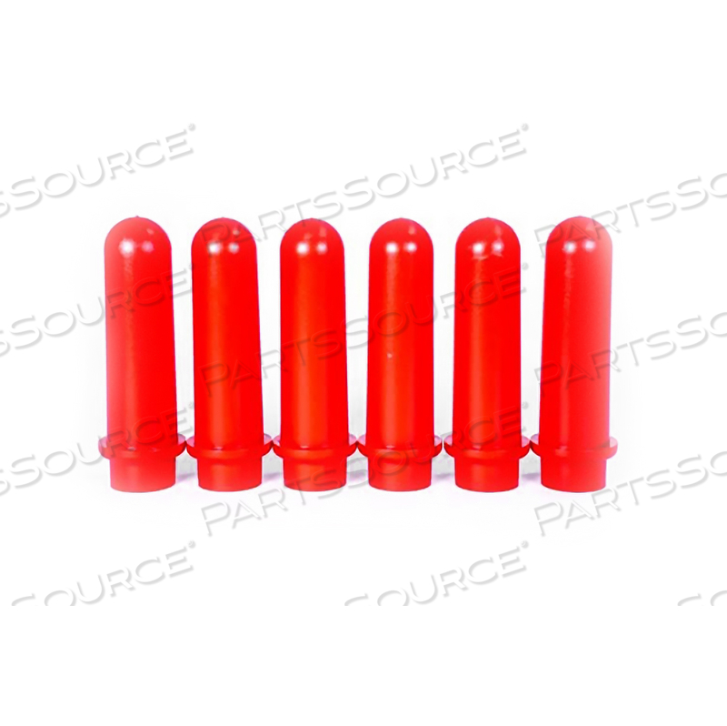 RED TUBE HOLDER, 17 X 100 MM by Drucker Diagnostics, Inc. (formerly QBC Diagnostics)