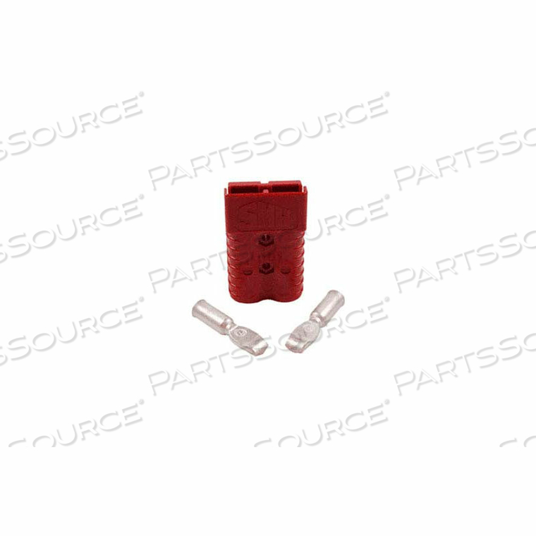SMH SY CONNECTOR - 2/0 WIRE GAUGE - 350 AMP - RED by TVH Parts